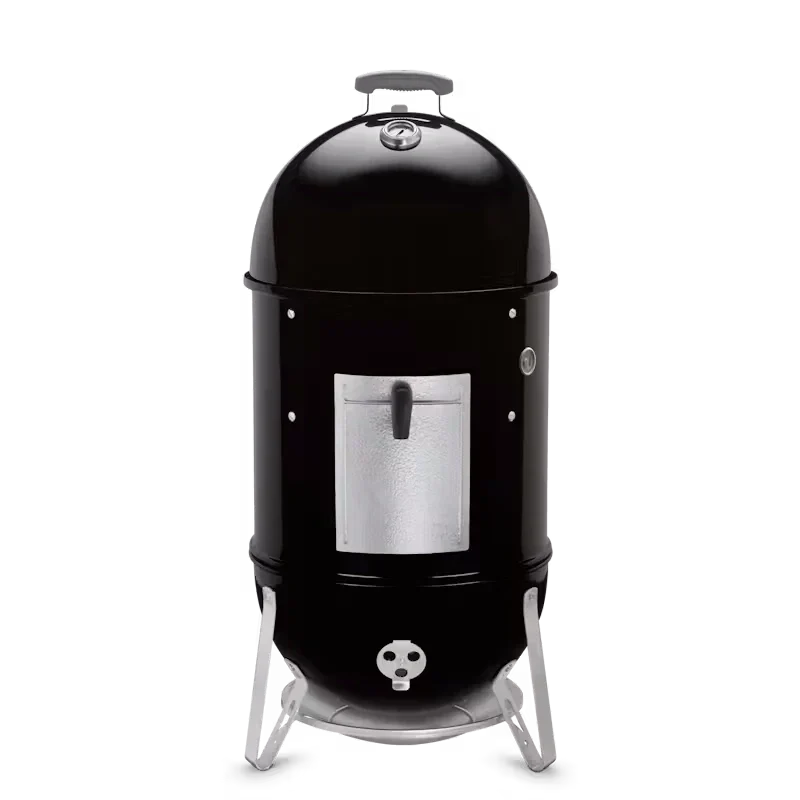 Weber Smokey Mountain 47cm BBQ Cooker Smoker with Cover